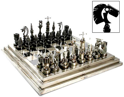 Peça de xadrez de renderização 3D em bloco de nível diferente no tabuleiro  de xadrez em fundo preto. [download] - Designi